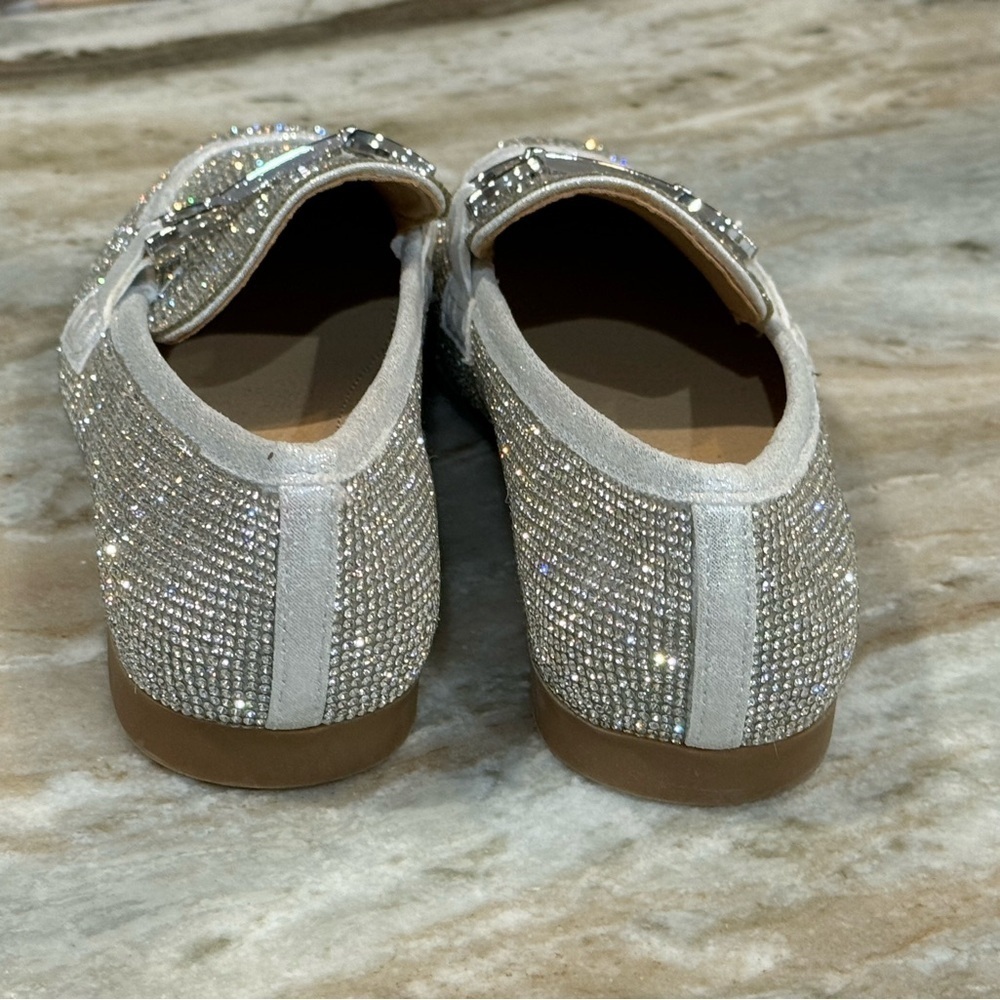 Women’s STEVE MADDEN Carrine Rhinestone loafers- Size 6 - Picture 4 of 8